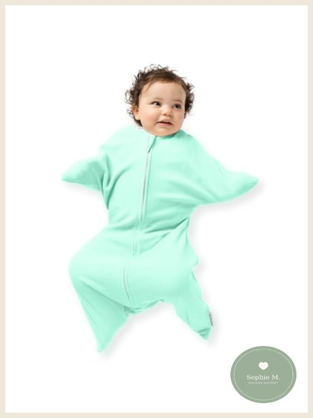 SleepingBaby Zipadee-Zip Fleece Transition Swaddle Blanket 0.8 TOG